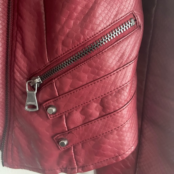 GUESS leather jacket - Picture 2 of 4